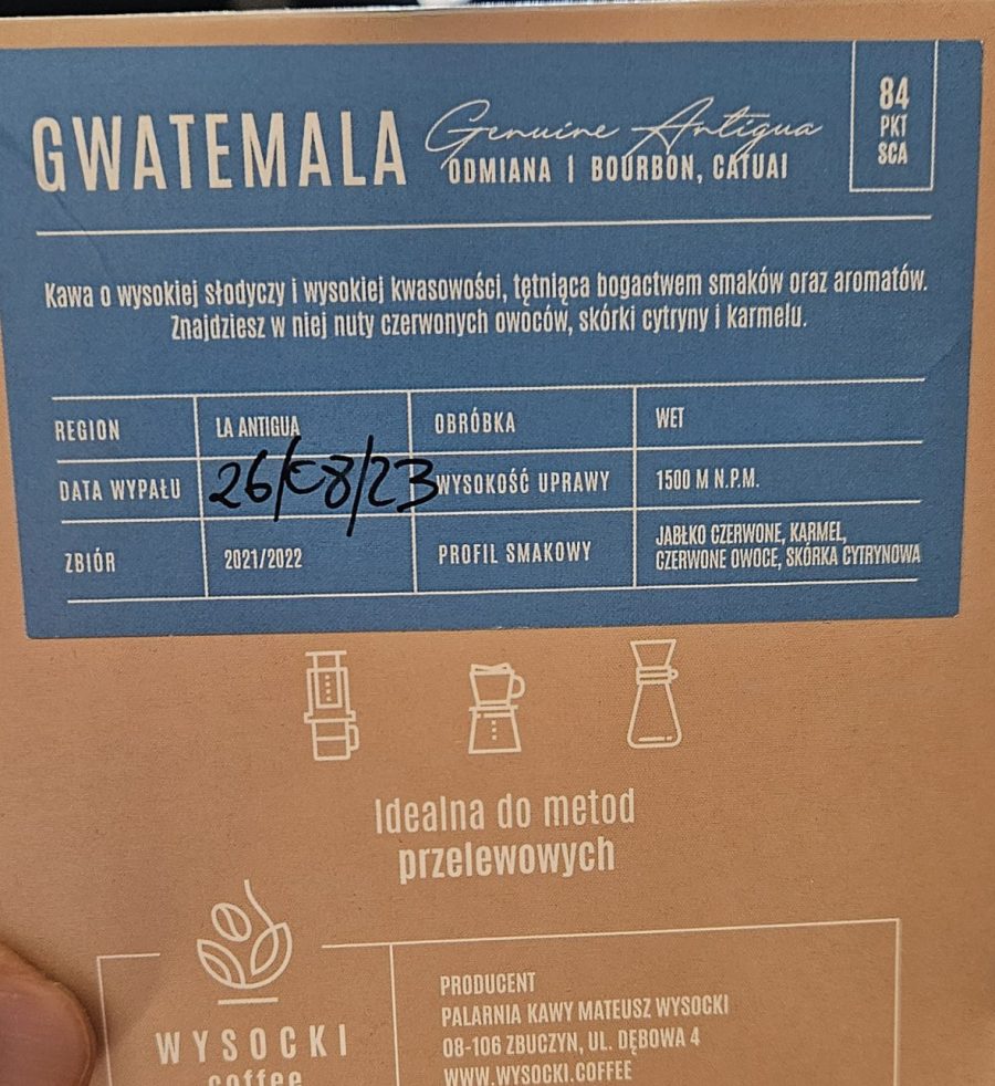 Gwatemala – Genuine Antigua